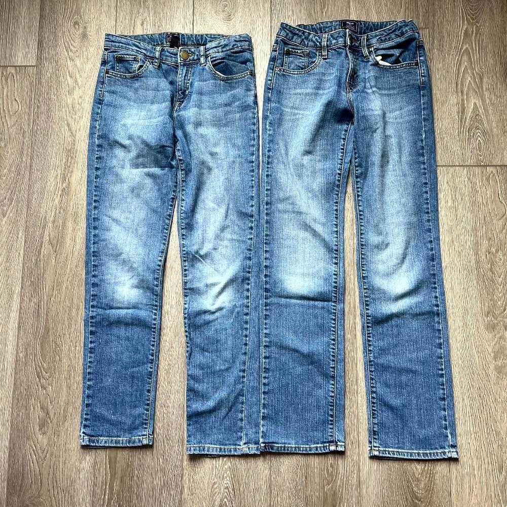 Gap Kids Factory 14 Regular x 2 Blue Jeans‎